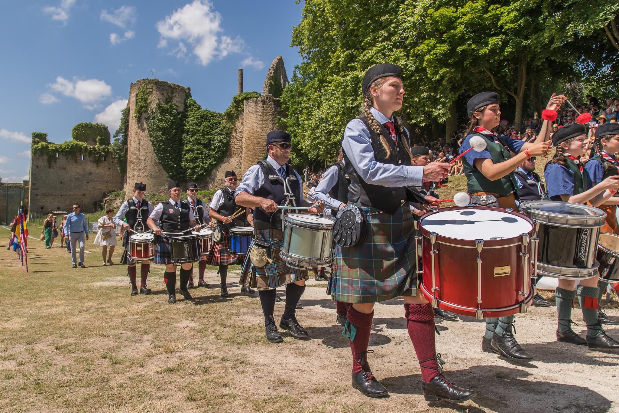 Stockbridge Pipe Band - Bressuire, France - June 2022